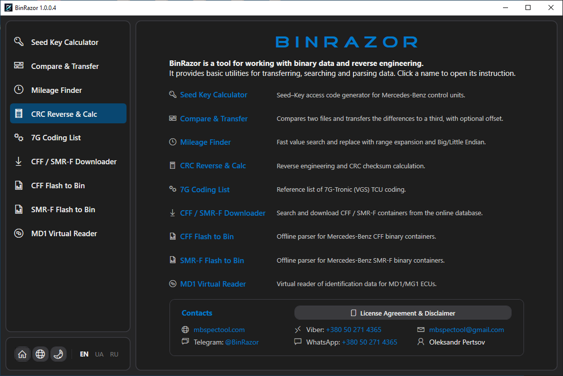 BinRazor